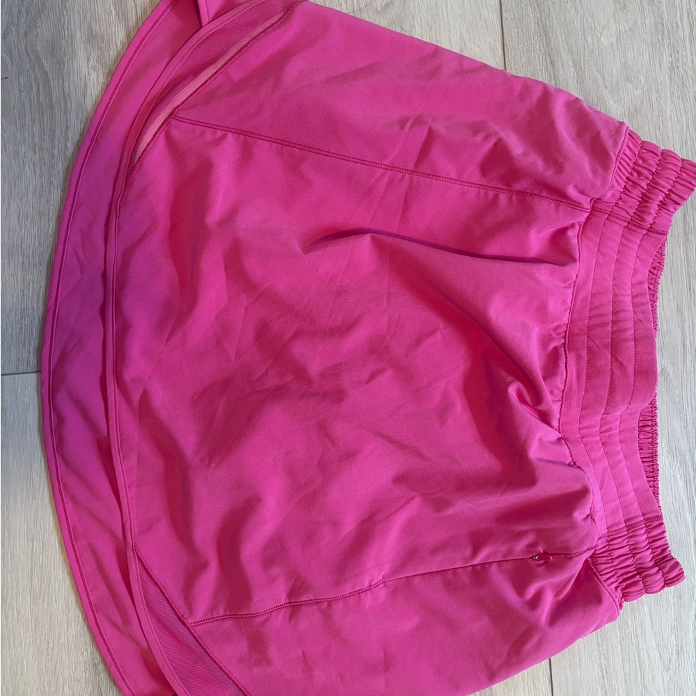 lululemon athletica Bright Pink Athletic Skort